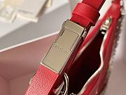 Givenchy Out Bag in Shiny Leather with Chain Red - 5