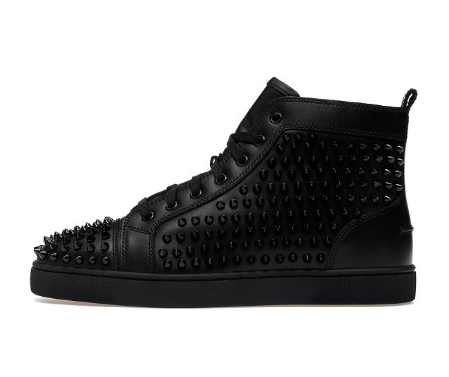 Christian Louboutin Spikes High Black 1101083B049 - 1