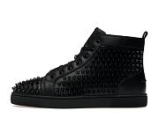Christian Louboutin Spikes High Black 1101083B049 - 1