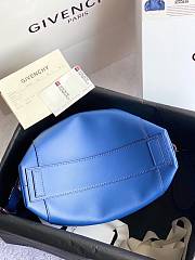Givenchy Antigona Bag in Box Leather Blue - 3
