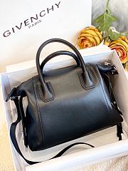 Givenchy Antigona Bag in Box Leather Black - 6
