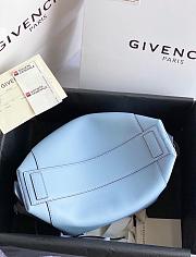 Givenchy Antigona Bag in Box Leather Lighting Blue - 5