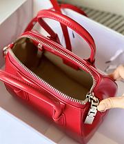 Givenchy Antigona Bag in Box Leather Red - 4