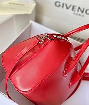 Givenchy Antigona Bag in Box Leather Red - 3