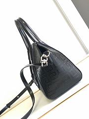 Givenchy Antigona Lock Bag in Box Leather Black - 5