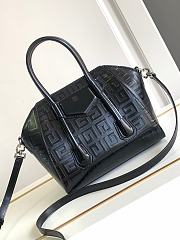 Givenchy Antigona Lock Bag in Box Leather Black - 3