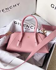 Givenchy Antigona Stretch Bag in Box Leather Pink - 4