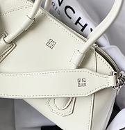 Givenchy Antigona Stretch Bag in Box Leather White - 4