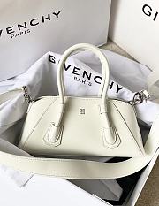 Givenchy Antigona Stretch Bag in Box Leather White - 2