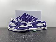 Air Jordan 1 Low Purple Travis Scott Fragment DM7866-140 - 5