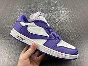 Air Jordan 1 Low Purple Travis Scott Fragment DM7866-140 - 3