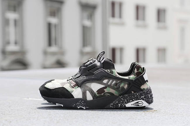 A Bathing Ape x Puma Disc Blaze Camo 358846‑01  - 1