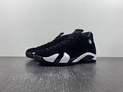 Air Jordan 14 Retro Black White 487471-016 - 1