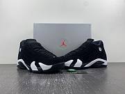 Air Jordan 14 Retro Black White 487471-016 - 3