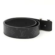 LV Initiales 40mm Reversible Belt Black - 3
