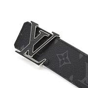 LV Initiales 40mm Reversible Belt Black - 4