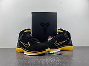 Nike Air Zoom Huarache 2K4 Black Varsity Maize 308475-003 - 4