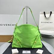 Givenchy Voyou Bag in Leather Chartreuse - 5