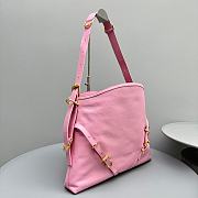 Givenchy Voyou Bag in Leather Pink - 4