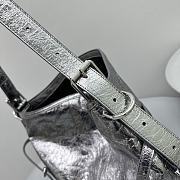 Givenchy Voyou Bag in Leather Silver - 2