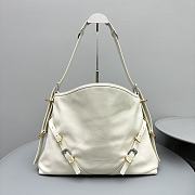 Givenchy Voyou Bag in Leather White - 1