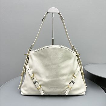 Givenchy Voyou Bag in Leather White