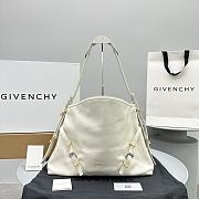 Givenchy Voyou Bag in Leather White - 4