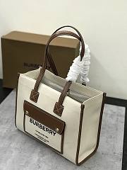 Burberry Freya Tote Bag Beige 33.12.526CM - 2