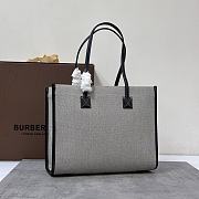 Burberry Freya Tote Bag Grey 33.12.526CM - 2