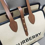 Burberry Tote Bag Beige 35.15.31CM - 3