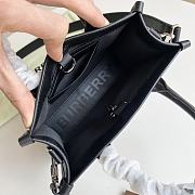 Burberry Tote Bag Black 20.61.4cm - 4