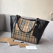 Burberry Tote Bag Black 27.17.26CM - 3