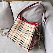 Burberry Tote Bag Red 27.17.26CM - 2