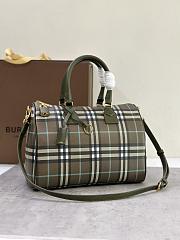 Burberry Tote Dark Green Bag 30.15.21CM - 1