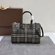 Burberry Tote Dark Green Bag 30.15.21CM - 3