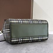 Burberry Tote Dark Green Bag 30.15.21CM - 4