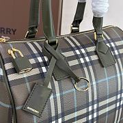Burberry Tote Dark Green Bag 30.15.21CM - 6