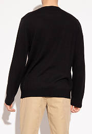 Burberry Sweater Black Fennell with Logo - 2