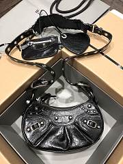 Balenciaga LE Cagole XS Shoulder Bag Black 26x16x6.5cm - 1