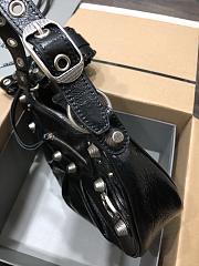 Balenciaga LE Cagole XS Shoulder Bag Black 33X16X8.4cm - 5