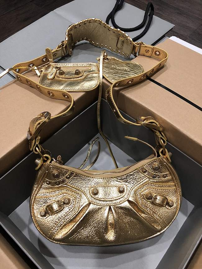 Balenciaga LE Cagole XS Shoulder Bag Bronze 26x16x6.5cm - 1