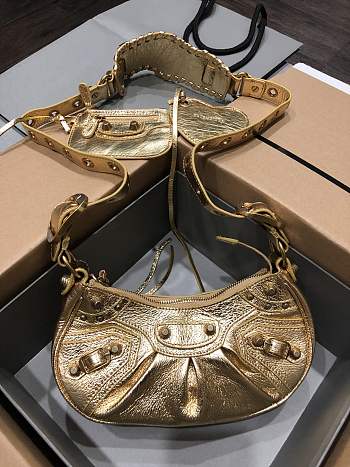 Balenciaga LE Cagole XS Shoulder Bag Bronze 26x16x6.5cm