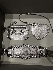 Balenciaga LE Cagole XS Shoulder Bag Dark Grey 26x16x6.5cm - 2