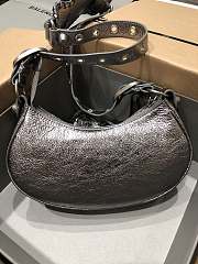 Balenciaga LE Cagole XS Shoulder Bag Dark Grey 26x16x6.5cm - 5