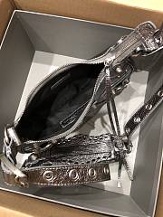 Balenciaga LE Cagole XS Shoulder Bag Dark Grey 26x16x6.5cm - 6