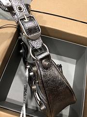 Balenciaga LE Cagole XS Shoulder Bag Dark Grey 33X16X8.4cm - 4