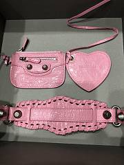 Balenciaga LE Cagole XS Shoulder Bag Pink 33X16X8.4cm - 2
