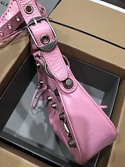 Balenciaga LE Cagole XS Shoulder Bag Pink 33X16X8.4cm - 3