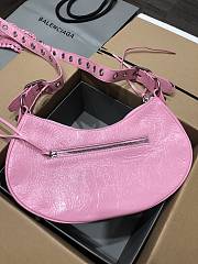 Balenciaga LE Cagole XS Shoulder Bag Pink 33X16X8.4cm - 4