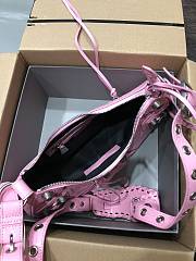 Balenciaga LE Cagole XS Shoulder Bag Pink 33X16X8.4cm - 5